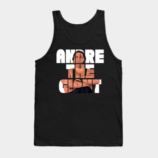 Andre the Giant White Letters Tank Top